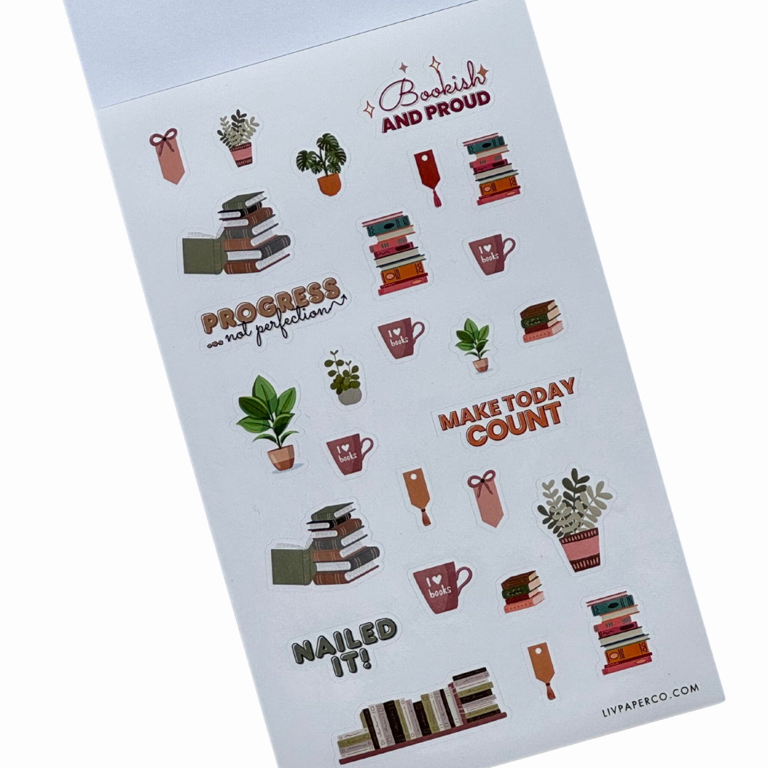 PREORDER ONLY - Liv Cozy Sticker Book