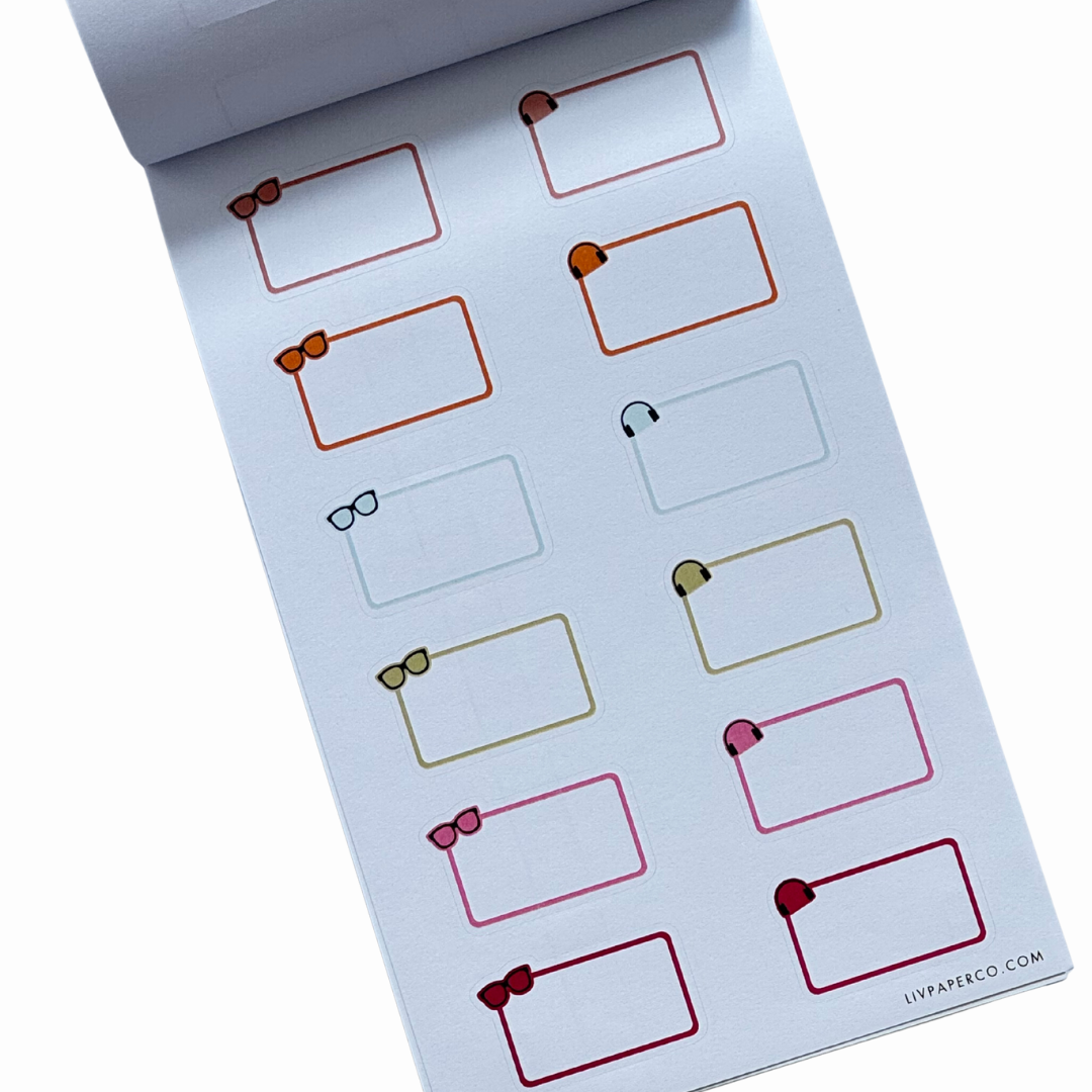 PREORDER ONLY - Liv Cozy Sticker Book