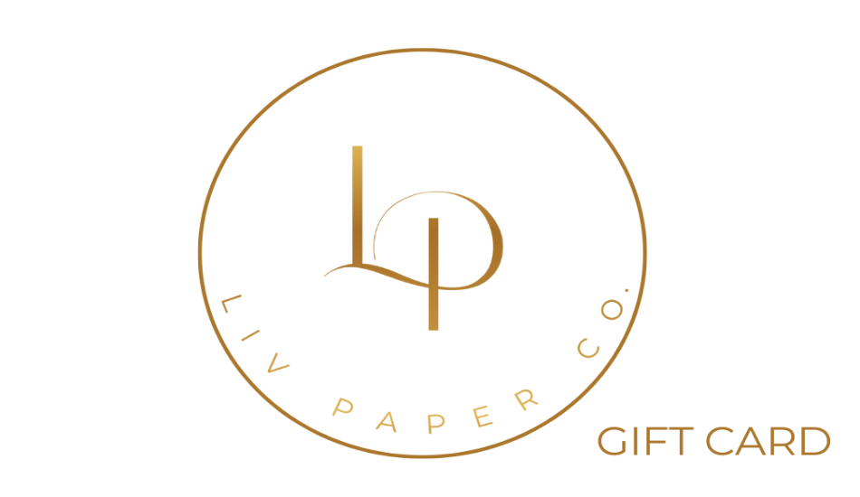 Liv Paper Co. Gift Card