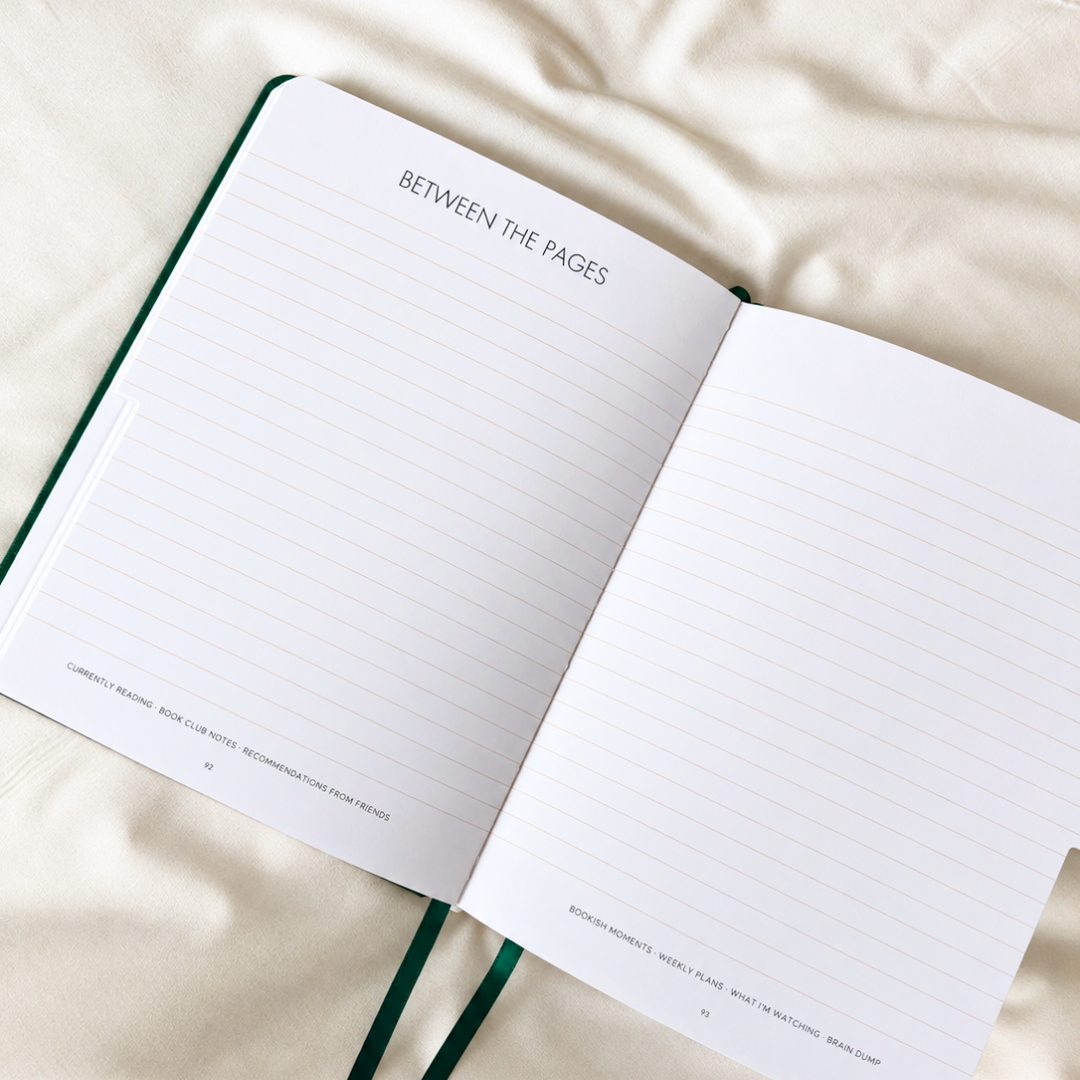 Undated Reading Journal • Reflection Edition