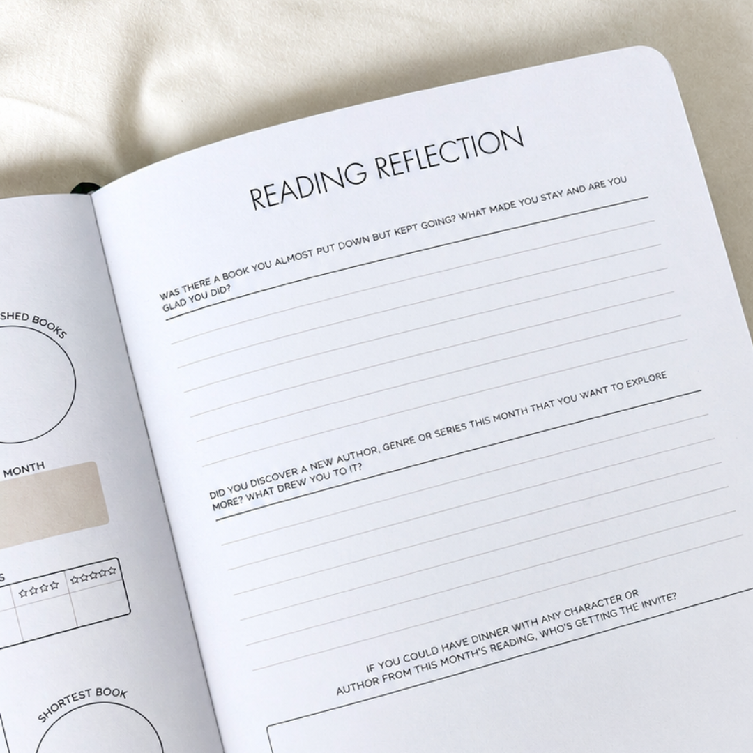 Undated Reading Journal • Reflection Edition