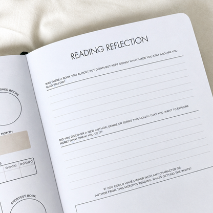 Undated Reading Journal • Reflection Edition