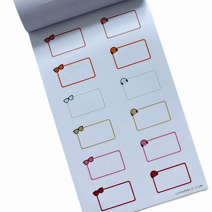PREORDER ONLY - Liv Cozy Sticker Book