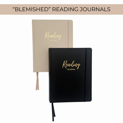 Blemished Undated Reading Journal - FINAL SALE