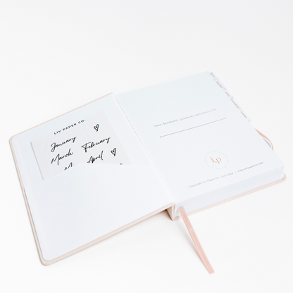 PREORDER ONLY - Undated Reading Journal
